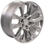 OE Wheels CV26 20x9 6x139.7 Polished Wheels 275-55-20 Goodyear Eagle LS2 Tires SET