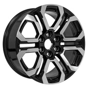 Set(4) 20x9 CV28 Gloss Black Machined - 6x139.7 +28ET with 275/55r20 Sailun TerraMax RT Tires