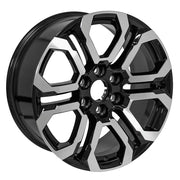 Set(4) 20x9 CV28 Gloss Black Machined - 6x139.7 +28ET