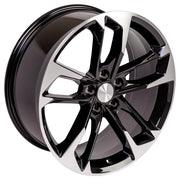 OE Wheels CV29 20x8.5 5x120 25et Gloss Black Machined Wheel SET
