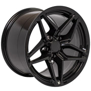 OE Wheels CV31 17x9.5 / 17x11 5x120.65 Gloss Black Staggered Wheel SET