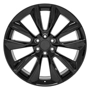 OE Wheels CV32 24x10 6x139.7 28et Gloss Black Wheel