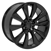 OE Wheels CV32 24x10 6x139.7 28et Gloss Black Wheel