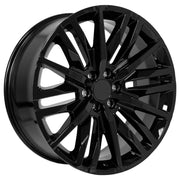 Set(4) 24x10 CV33 Gloss Black - 6x139.7 +28ET