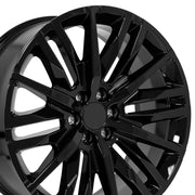24x10 CV33 Gloss Black - 6x139.7 +28ET