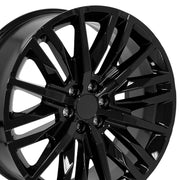 24x10 CV33 Gloss Black - 6x139.7 +28ET