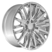Set(4) 24x10 CV33 Chrome - 6x139.7 +28ET
