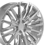 24" Replica Wheel fits GMC Sierra 1500 - CV33 Polished 24x10