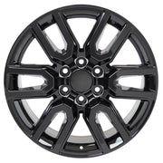 Set(4) 20x9 CV36 Gloss Black - 6x139.7 +28ET with 275/55r20 TBB TS-37 AT Tires