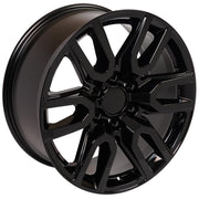 Set(4) 20x9 CV36 Gloss Black - 6x139.7 +28ET with 275/55r20 Sailun TerraMax RT Tires