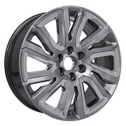 Set(4) 22x9 CV39 Gloss Hyper Silver with Chrome Insert - 6x139.7 +28ET with 285/45r22 TBB TS-37 AT Tires