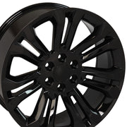 22x9 CV43B Gloss Black - 6x139.7 +24ET