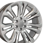 Set(4) 22x9 CV43B Gloss Hyper Black - 6x139.7 +24ET