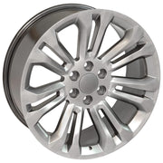 Set(4) 22x9 CV43B Gloss Hyper Black - 6x139.7 +24ET