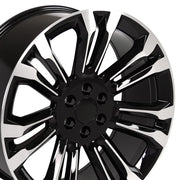 24x10 CV43B Gloss Black Machined - 6x139.7 +24ET