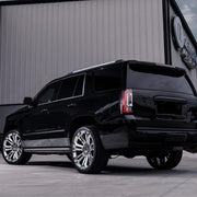 Set(4) 24x10 CV43 Chrome - 6x139.7 +24ET with 305/35r24 Ironman iMove GEN 2 Tires &amp; TPMS