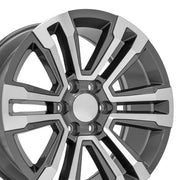 20x9 CV44 Gloss Gunmetal Machined - 6x139.7 +24ET
