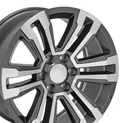 20x9 CV44 Gloss Gunmetal Machined - 6x139.7 +24ET