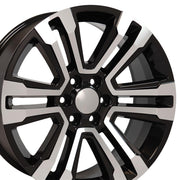 22x9 CV44 Gloss Black Machined - 6x139.7 +24ET