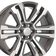 22x9 CV44 Gloss Gunmetal Machined - 6x139.7 +24ET