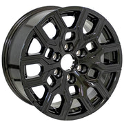 OEM Wheels CV45 18x8.5 6x139.7 26et Gloss Black Wheel SET