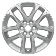 18x7.5 CV52 Gloss Silver - 6x120 +50ET