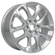18x7.5 CV52 Gloss Silver - 6x120 +50ET