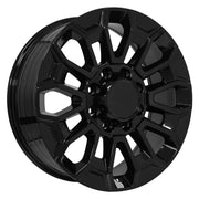 22x8.5 CV53B Gloss Black - 8x180 +44ET