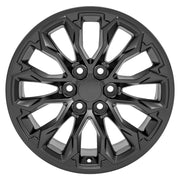 Set(4) 17x8 CV54 Satin Black - 6x120 +33ET