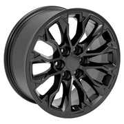 Set(4) 17x8 CV54 Satin Black - 6x120 +33ET