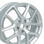 17x7 CV55 Gloss Silver - 5x115 +41ET