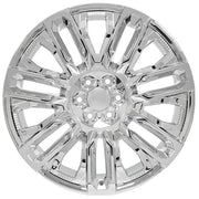 Set(4) 24x10 CV57 Chrome with Chrome Insert - 6x139.7 +31ET