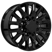 Set(4) 20x8.5 CV59B Gloss Black - 8x180 +47ET