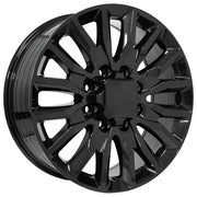 22x8.5 CV59B Gloss Black - 8x180 +44ET