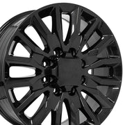 22x8.5 CV59B Gloss Black - 8x180 +44ET