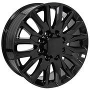 22x8.5 CV59B Gloss Black - 8x180 +44ET