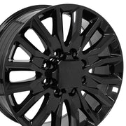 22x8.5 CV59B Gloss Black - 8x180 +44ET
