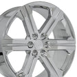 OE Wheels CV60 (replica) for 2019-2026 Chevrolet Silverado 1500 (5.3L V8, 6.2L V8, 2.7L Turbo I4)