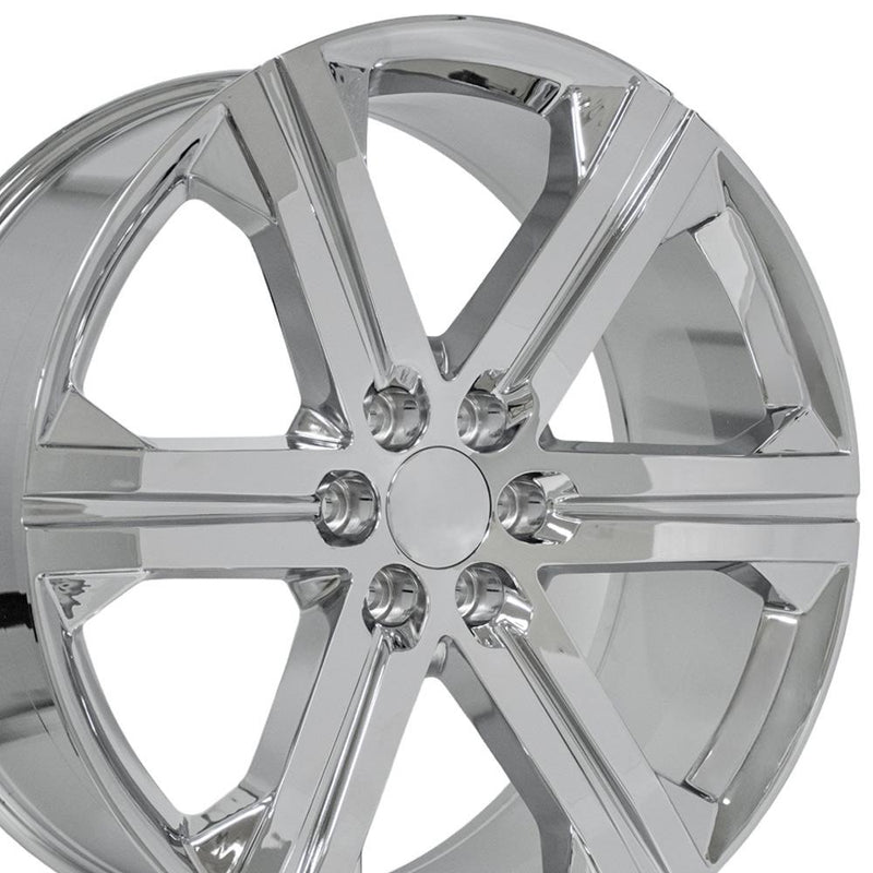 OE Wheels CV60 (replica) for 2019-2026 Chevrolet Silverado 1500 (5.3L V8, 6.2L V8, 2.7L Turbo I4)