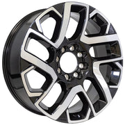 Set(4) 24x9 CV61 Gloss Black Machined - 8x165.1 +35ET