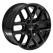 Set(4) 20x9 CV62 Satin Black - 6x139.7 +28ET with 275/55r20 Sailun TerraMax RT Tires