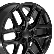 22x9 CV62 Satin Black - 6x139.7 +28ET
