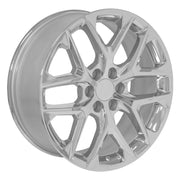 Set(4) 22x9 CV62 Chrome - 6x139.7 +28ET