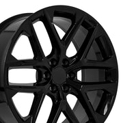 24x10 CV62 Gloss Black - 6x139.7 +28ET