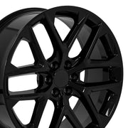 24x10 CV62 Gloss Black - 6x139.7 +28ET