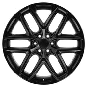 OE Wheels CV62 24x10 6x139.7 Gloss Black Wheels 305-35-24 Ironman iMove GEN 2 Tires SET