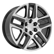 Set(4) 20x9 CV63 Gloss Gunmetal Machined - 6x139.7 +28ET with 275/55r20 Ironman iMove GEN 2 SUV Tires