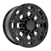 OE Wheels CV64 20x8.5 8x165.1 12et Gloss Black Wheel SET