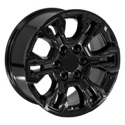 OE Wheels CV65 18x8.5 6x139.7 26et Gloss Black Wheel SET