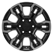 18x8.5 CV65 Gloss Black Machined - 6x139.7 +26ET